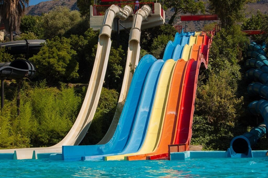 Waffle Water Slide